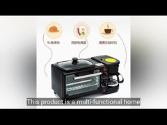 Máquina de café da manhã 3 em 1